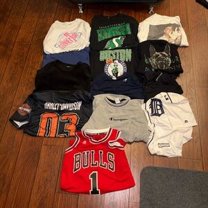 Men’s Vintage T-Shirt/Jersey Bundle